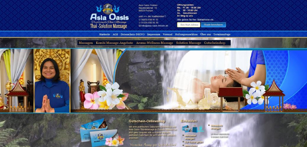 Asia Oasis Thai-Massage in Freisen