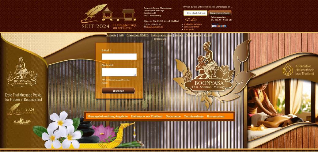 Boonyasa Frauen-Thaimassage