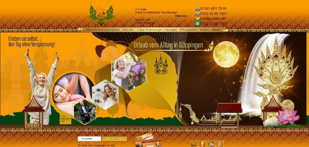E-Saan Thai-Massage PRAXIS G&ouml;ppingen