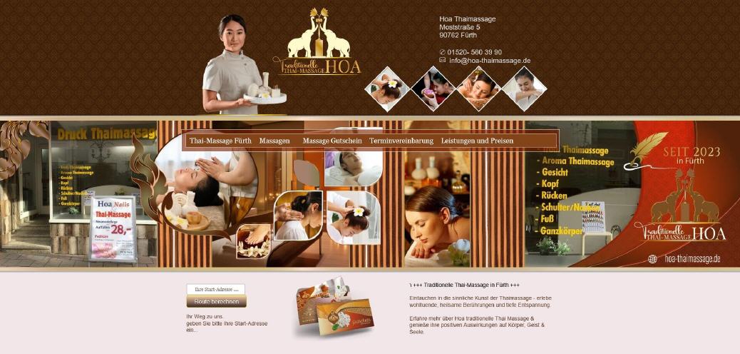 Hoa Thaimassag in F&uuml;rth