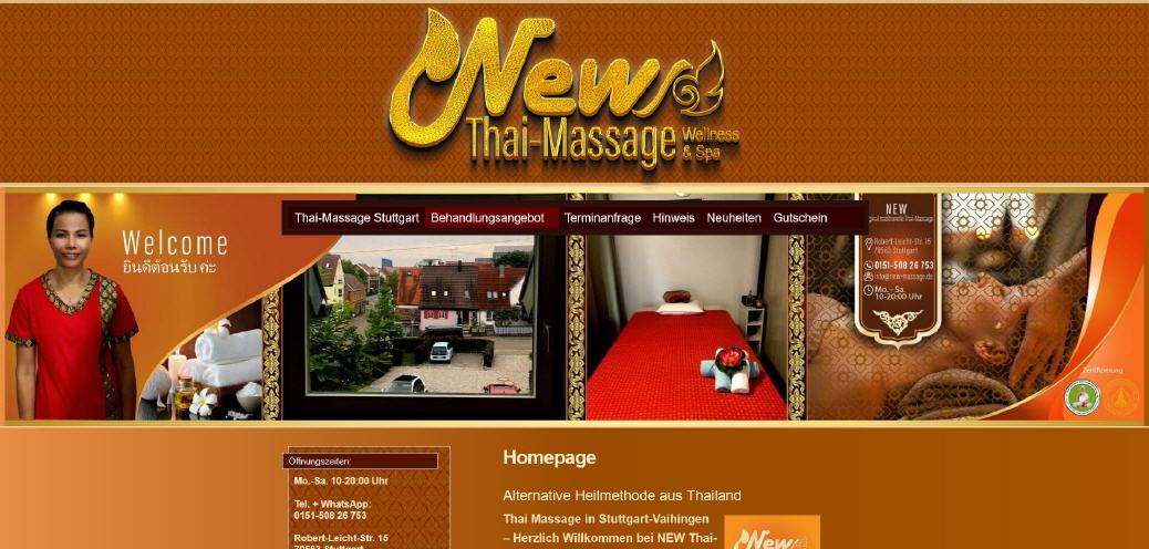 NEW Thai Massage in Stuttgart-Vaihingen