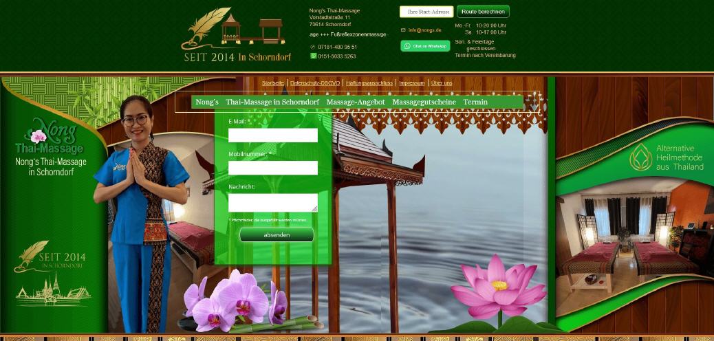 Nong's Thai-Massage in Schorndorf